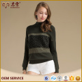 Mongolian Women'S Scoop Neck Cashmere Pullover Sweater With Ribbon Of Bottom Price